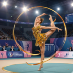 Divine Blessings Tiger Print Rhythmic Gymnastics Leotard